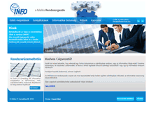 Tablet Screenshot of infoservices.hu